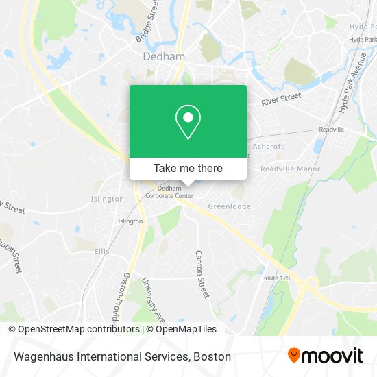 Wagenhaus International Services map