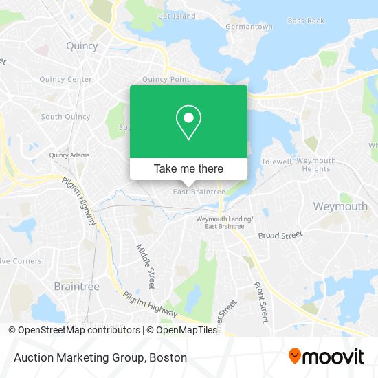 Mapa de Auction Marketing Group