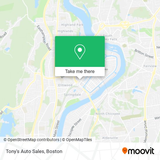 Mapa de Tony's Auto Sales