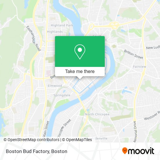 Boston Bud Factory map