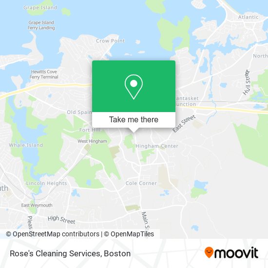 Mapa de Rose's Cleaning Services