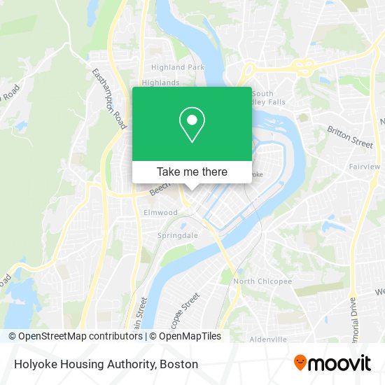 Mapa de Holyoke Housing Authority