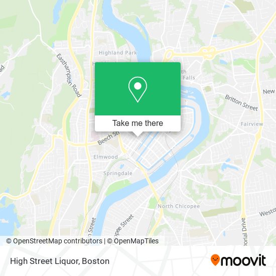 Mapa de High Street Liquor