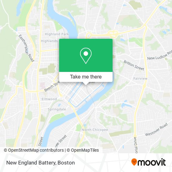 New England Battery map