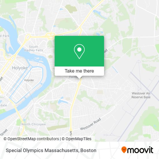 Special Olympics Massachusetts map
