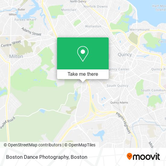 Mapa de Boston Dance Photography