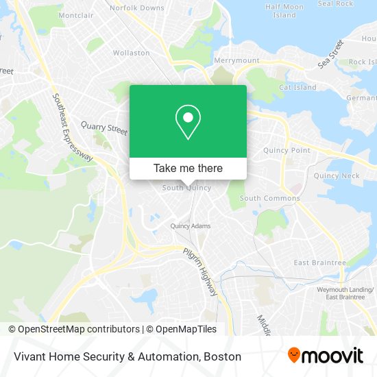 Mapa de Vivant Home Security & Automation