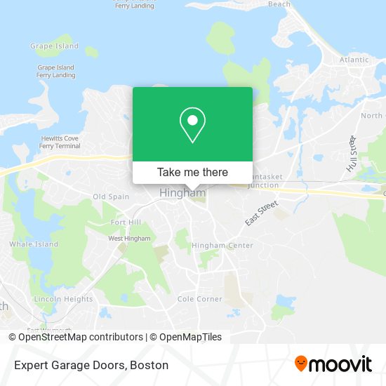 Expert Garage Doors map