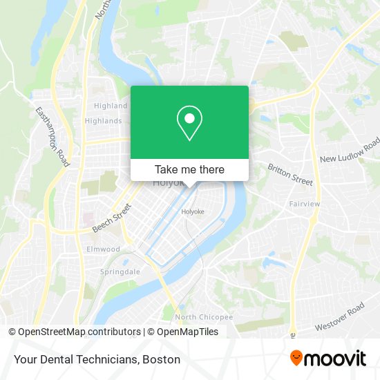 Your Dental Technicians map