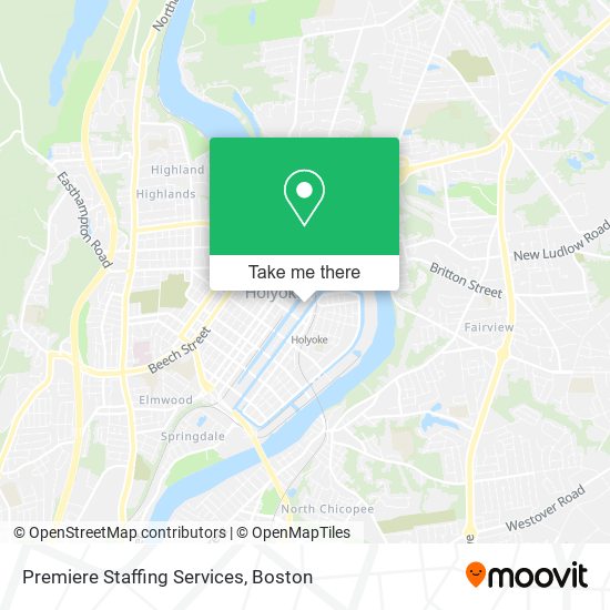 Premiere Staffing Services map