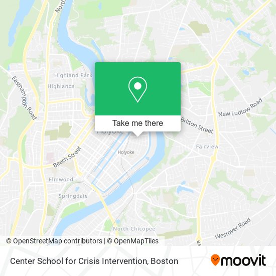 Center School for Crisis Intervention map
