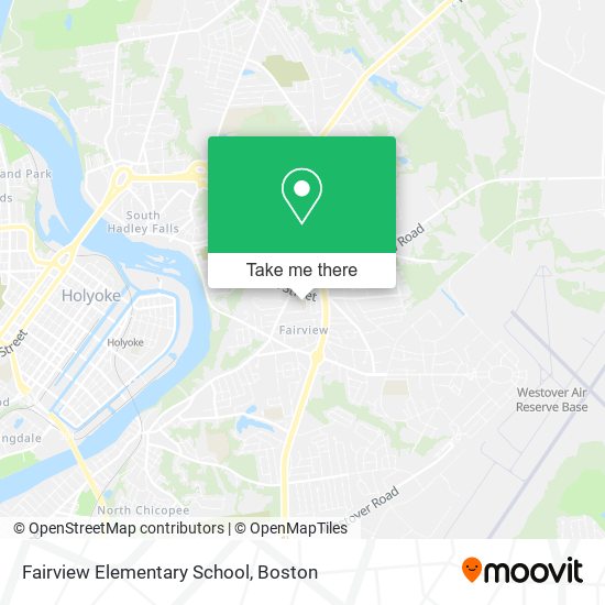 Fairview Elementary School map