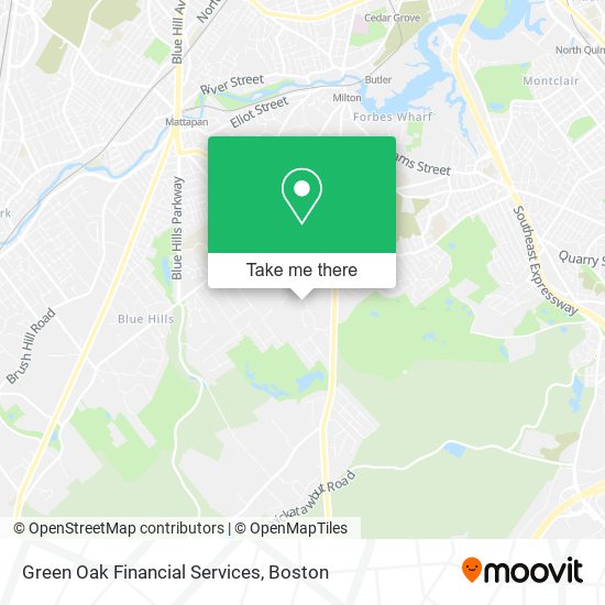 Green Oak Financial Services map