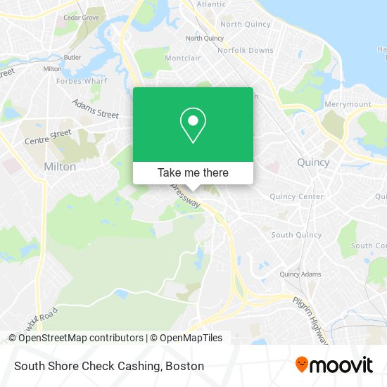 South Shore Check Cashing map