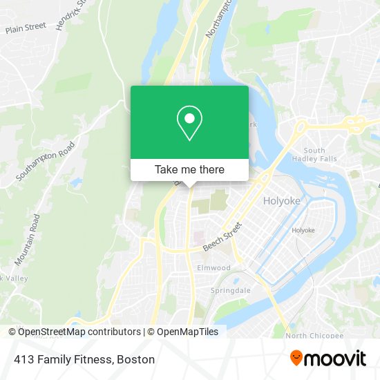 413 Family Fitness map