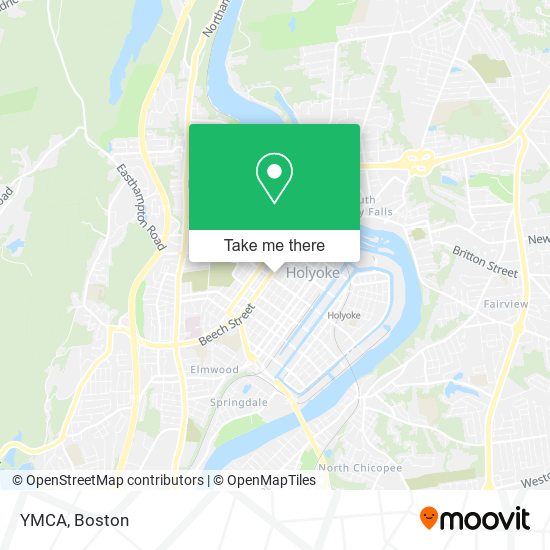 YMCA map