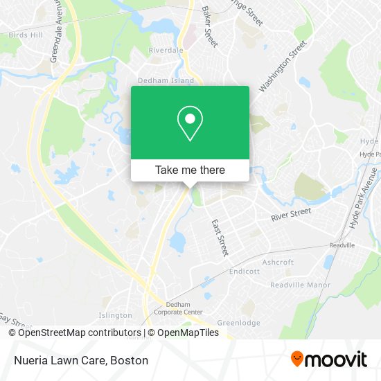 Nueria Lawn Care map