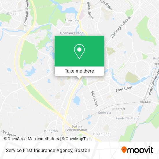 Service First Insurance Agency map