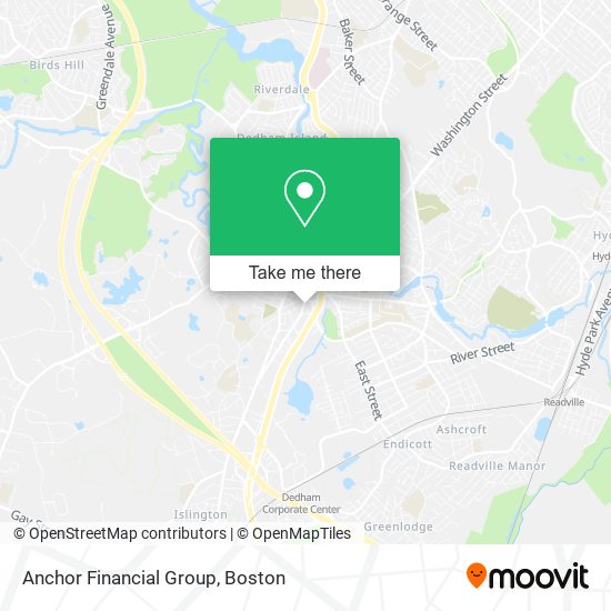 Anchor Financial Group map