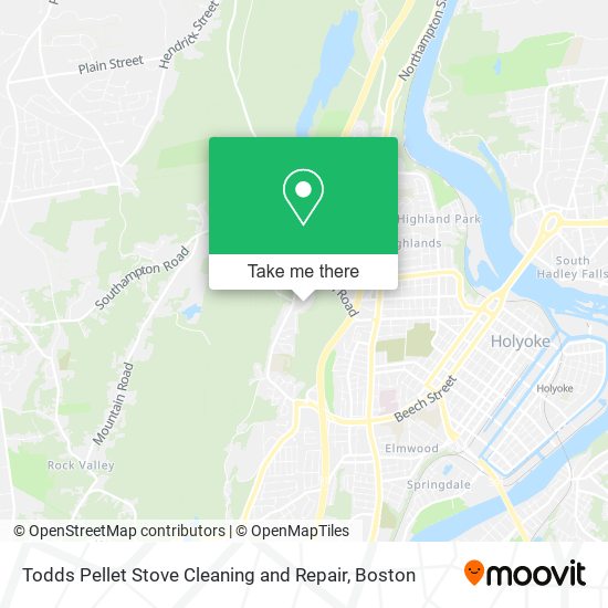 Todds Pellet Stove Cleaning and Repair map