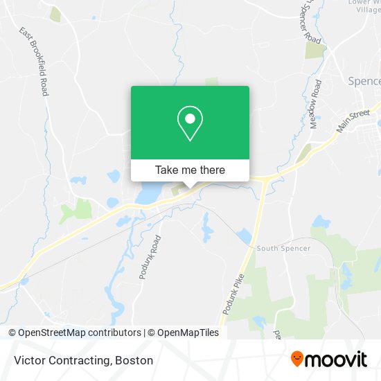 Victor Contracting map