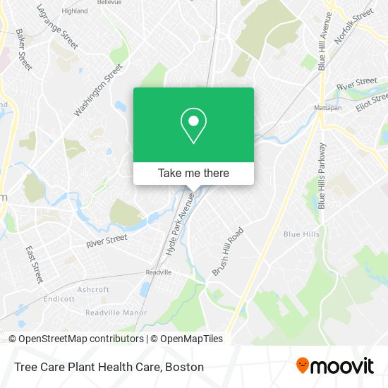 Tree Care Plant Health Care map