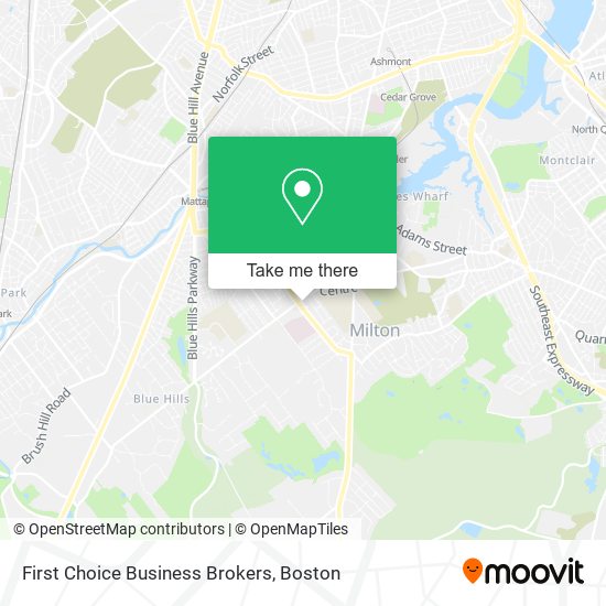 First Choice Business Brokers map