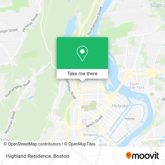 Highland Residence map