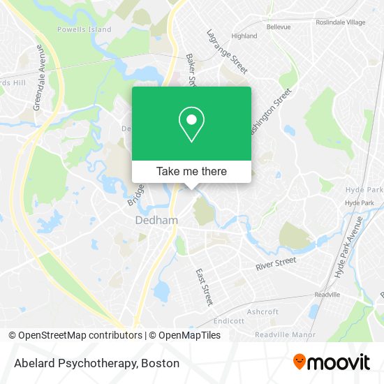 Abelard Psychotherapy map