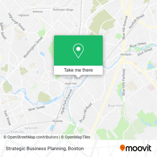 Strategic Business Planning map