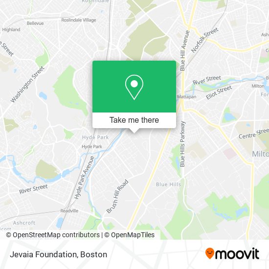 Jevaia Foundation map