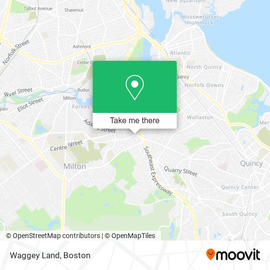 Waggey Land map