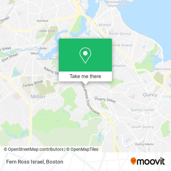 Fern Ross Israel map