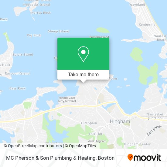 MC Pherson & Son Plumbing & Heating map