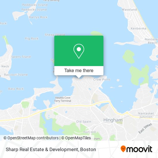 Sharp Real Estate & Development map