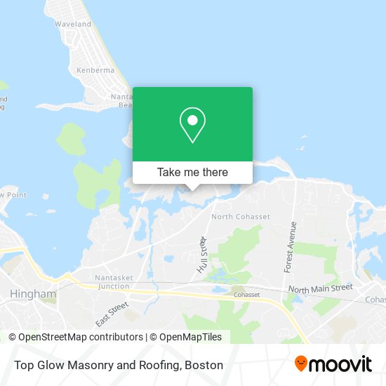 Top Glow Masonry and Roofing map