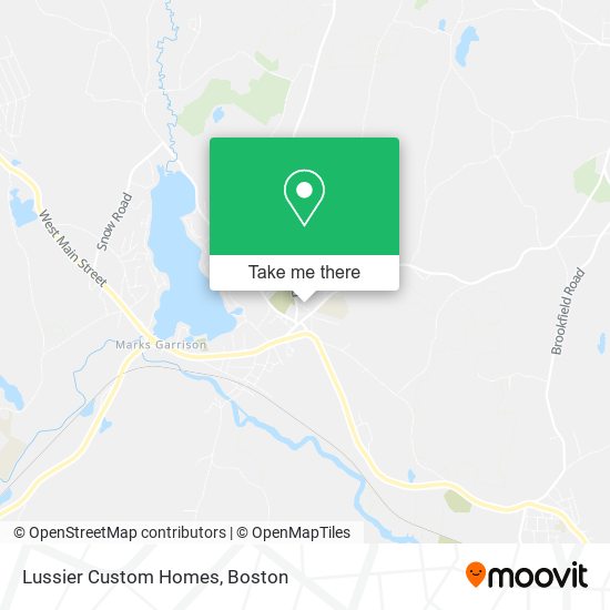 Lussier Custom Homes map