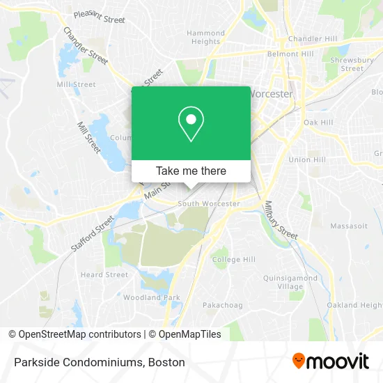 Parkside Condominiums map