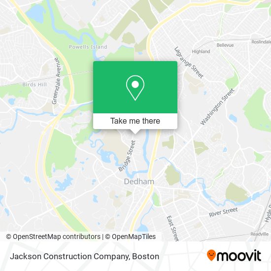 Mapa de Jackson Construction Company