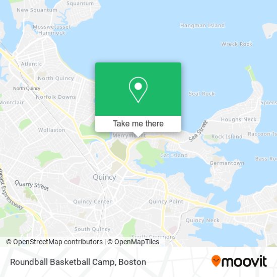 Mapa de Roundball Basketball Camp