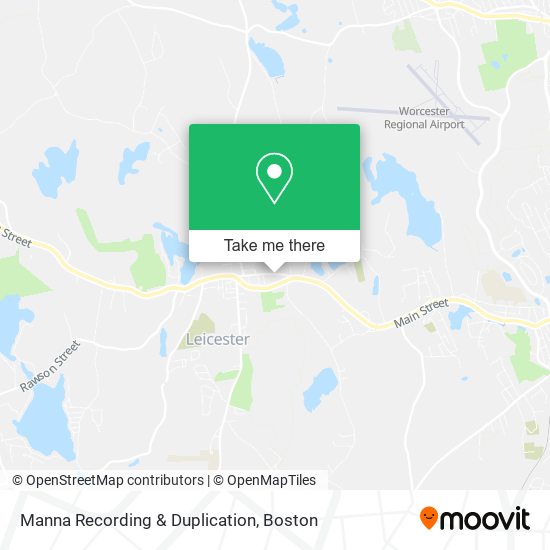 Manna Recording & Duplication map