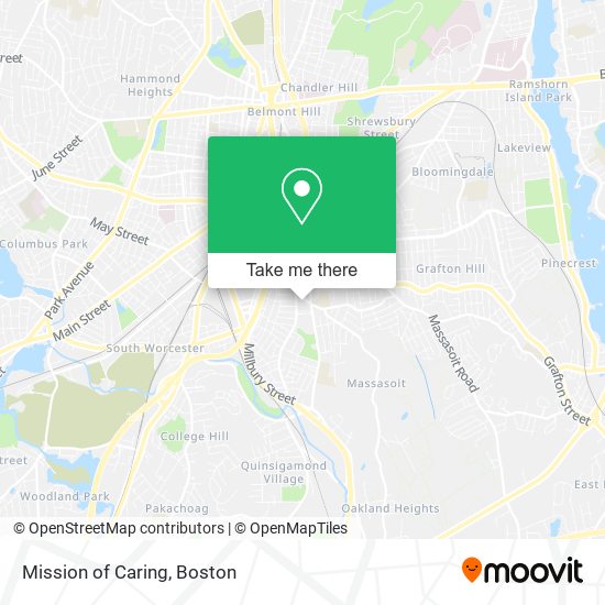 Mission of Caring map