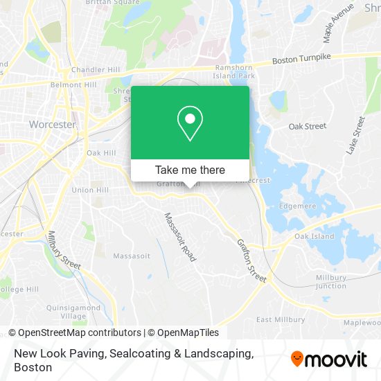 New Look Paving, Sealcoating & Landscaping map