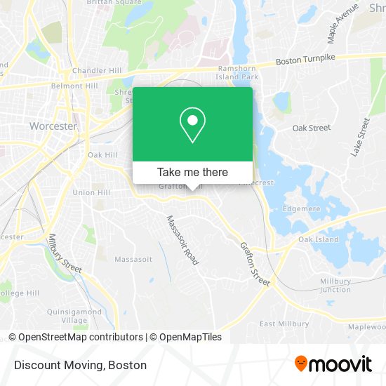 Discount Moving map