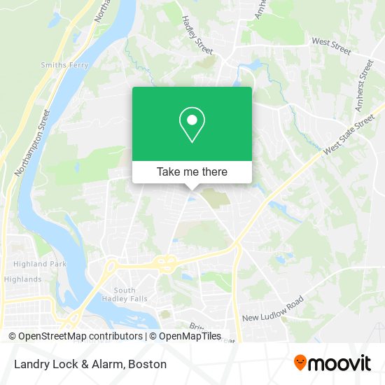 Mapa de Landry Lock & Alarm