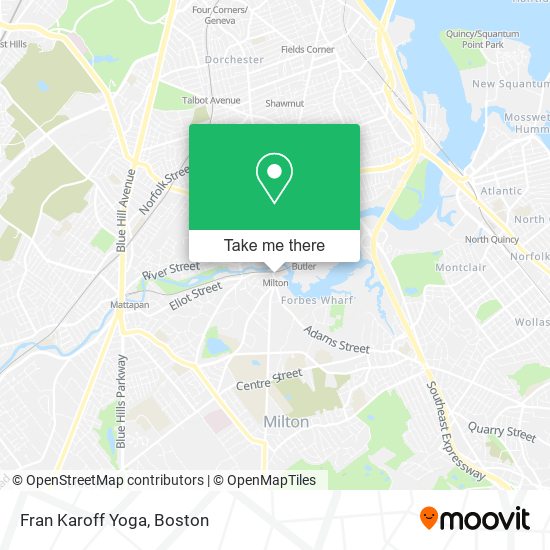 Mapa de Fran Karoff Yoga