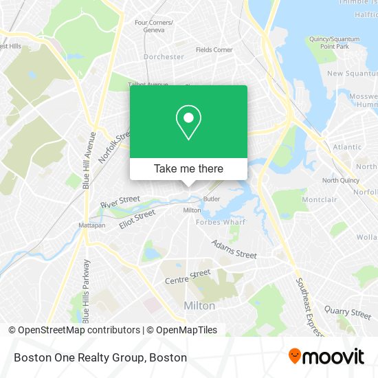 Boston One Realty Group map