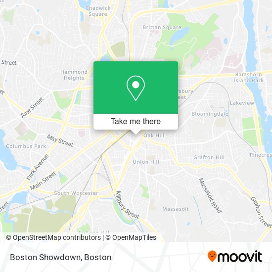 Boston Showdown map