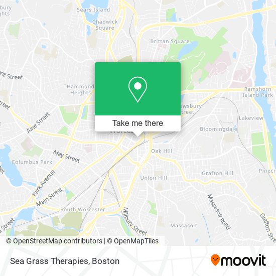 Sea Grass Therapies map