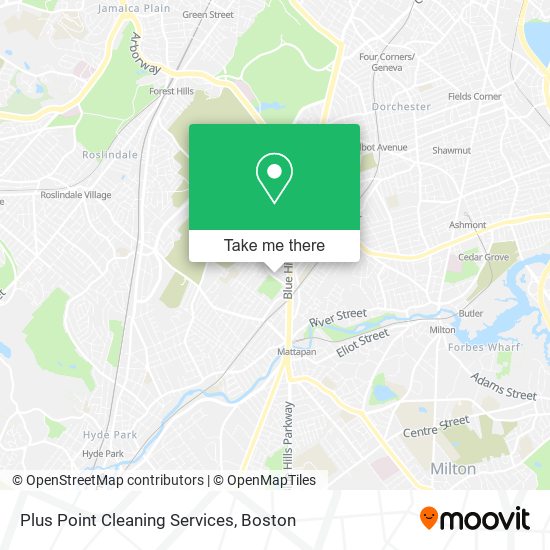 Mapa de Plus Point Cleaning Services